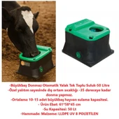 Büyükbaş Donmaz Otomatik Yalak Tek Toplu Suluk-50 Litre thumbnail 2