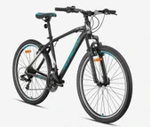 KRON XC 75 26 JANT 21 VİTES V FREN KELEBEK VİTES FULL SHIMANO SİSTEM-MAT SİYAH-TURKUAZ/BEJ(KRN25-047) - 2