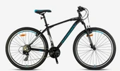 KRON XC 75 26 JANT 21 VİTES V FREN KELEBEK VİTES FULL SHIMANO SİSTEM-MAT SİYAH-TURKUAZ/BEJ(KRN25-047) - 1