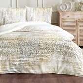 Özdilek Çift Kişilik Saten Nevresim Takımı SoftLife Krem İnherent - 1