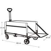 FreeCamp Nest 250 Katlanır Wagon Araba - 9