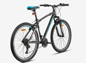 KRON XC 75 26 JANT 21 VİTES V FREN KELEBEK VİTES FULL SHIMANO SİSTEM-MAT SİYAH-TURKUAZ/BEJ(KRN25-047) - 3