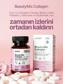 Anocin Beauty Mix Collagen Tip I-II-III Elastin Biotin Zinc Selenyum Hyaluronic Kolajen 30 Tablet thumbnail 2