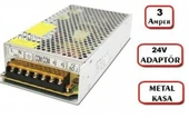 24 VOLT 3 AMPER METAL KALIN KASA ADAPTÖR HİGHTEK HT1096 - 1