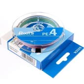 Gosen X4 Roots PE 4 Örgü Spin İpi  MultiColor 200 MT 0,104 MM - 4