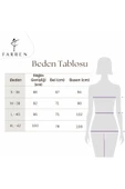 Kadın Kat Detaylı Uzun Kollu Elbise FRN3106 - 5