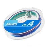 Gosen X4 Roots PE 4 Örgü Spin İpi  MultiColor 200 MT 0,104 MM - 6