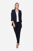 Kadın Apalet Detaylı Blazer Ceket FRN70703 - 6
