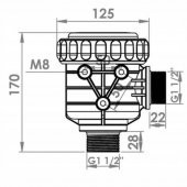 İlaçlama Makina-120 Litre Düz Valfli Filtre - 4