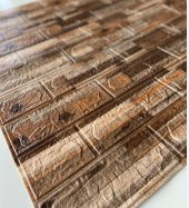 Renkli Duvarlar 10 Adet 5m2 Kendinden Yapışkanlı Esnek Duvar Paneli Kağıdı NW108 thumbnail 1