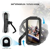 Nukrotech M18 -53 Döküm Ayna Dibi Bağlantılı Su Geçirmez Telefon Tutucu - 4