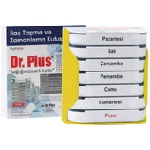 Dr. Plus Haftalık Ilaç Hap Saklama ve Zamanlama Kutusu RENK:KARIŞIK - 5