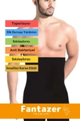 Özel Üretim Göbek Düzleştirici Toparlayıcı Sıkılaştırıcı Bel Inceltici Erkek Duble Boxer Korse - 2