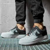 Nike Air Force 1 '07 Siyah/Duman Grisi Platinum -CZ0337-001 - 6