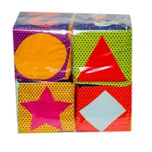 MOL-121 PVC 4lü Eğitici Küp - Asya Oyuncak thumbnail 2