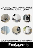 Yeni Sezon Gürültü Engelleyici Titreşim Önleyici Kauçuk Çamaşır Bulaşık Makinesi 8 Adet Ayak Pedi - 5