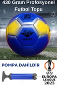 FB UEFA Şampiyonlar Ligi Futbol Topu 430 Gram Kaliteli Maç ve Antreman Pompa Hediyeli - 2