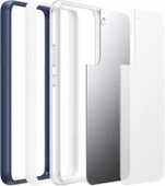 Samsung Galaxy S22+ Plus Çerçeveli Kılıf Frame Cover, Beyaz EF-MS906C thumbnail 7