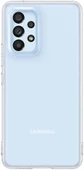 Samsung Galaxy A53 5G Soft Cover Yumuşak Şeffaf Kılıf, Siyah EF-QA536T - 6