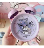 Kuromi Desenli pilli nostaljik Çalar Saat Masa saati - 1