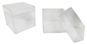 Kutu Akrilik Kare Şeffaf Hediyelik (12 ADET) Hediyelik ve Özel Gün Sunumları İçin Şık Seçim - 2