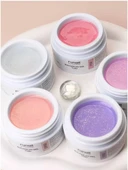 Runail Professional Protez Tırnak Jeli UV Builder Gel Yuki Açık Toz Pembe 15Gr. 8560 thumbnail 5