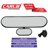 Ayna Çift Görüş İç İlave Vantuzlu27x7cm Siyah - 1