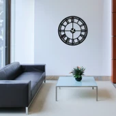 Eysa Elegance Dekoratif Metal Duvar Saat 50x50CM - 10