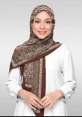 Likralı Vual Etnik Desenli Şal - 04970 - 4