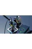 Bluetooth Araç Kiti Araç Fm Transmitter USB Type-C MP3 SD Kart Flash Için Uygun PD Çakmaklık Girişli - 8