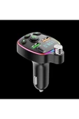 Bluetooth Araç Kiti Araç Fm Transmitter USB Type-C MP3 SD Kart Flash Için Uygun PD Çakmaklık Girişli - 7