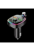 Bluetooth Araç Kiti Araç Fm Transmitter USB Type-C MP3 SD Kart Flash Için Uygun PD Çakmaklık Girişli - 6
