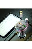 Bluetooth Araç Kiti Araç Fm Transmitter USB Type-C MP3 SD Kart Flash Için Uygun PD Çakmaklık Girişli - 4