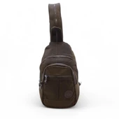 Body Bag Göğüs Çantası Klinkır Kumaş Çok Cepli 30*18 Cm Bady Bag Sırt Çantası Hafif Kumaş - 1