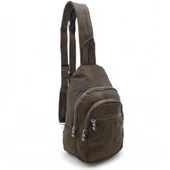 Body Bag Göğüs Çantası Klinkır Kumaş Çok Cepli 30*18 Cm Bady Bag Sırt Çantası Hafif Kumaş - 4