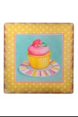Decotown Duvar Panosu 40*40 Cup Cake Muffin Motifli Duvar Süsü - 4