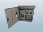 AKÖZ TRİFAZE 1 SAYAÇLI ŞANTİYE PANOSU ŞN 102 - 3