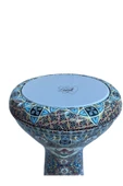Profesyoneller Için Döküm Mısır Darbuka – 3 Kg, Iznik Çinisi Işlemeli - Gigbag Çanta Hediyeli - 3