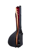 Bağlama Saz Kılıfı Yüksek Korumalı Soft Case Kısa Sap Tel Takım Hediye - 2
