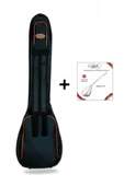 Profesyonel Bağlama Saz Kılıfı Su Geçirmez 20 Mm Pedli Gigbag Kısa Sap Softcase - 1 Takım Tel Hediye thumbnail 1