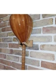Ahşap Bağlama Saz Duvar Askısı Standı Natural thumbnail 5