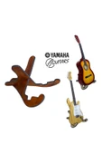 Gitaristlerin Tercihi - Klasik - Akustik -elektrik - Elektro Uyumlu Ahşap Gitar Standı thumbnail 1