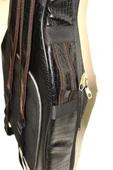 Yüksel Korumalı Profesyonel 1. Sınıf  Deri Gigbag Elektro Gitar Kılıfı ( Ahşap Pena Hediye) Siyah - 4