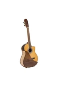 Dekoratif Ahşap Gitar Stant Özel Tasarım + Ayak Standı + Kişiye Özel Ahşap Pena Kutusu ve Pena - 2