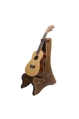 Dekoratif Ahşap Ukulele Standı Sehpa - Şık Ve Fonksiyonel - 1