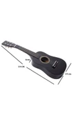 Çocuk Gitarı 23" Bk Renk Siyah - 2