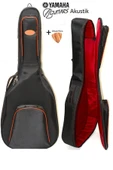 Uyumlu Uyumlu Akustik Gitar Kılıfı Taşıma Çantası Gigbag Softcase Ahşap Pena - 1