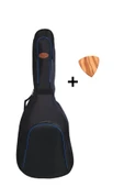 Profesyonel Su Geçirmez 20 Mm Pedli Gigbag Akustik Gitar Kılıfı Ahsap Pena - 1