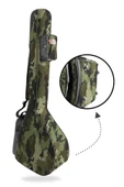 Profesyonel Gigbag Uzun Sap Bağlama Saz Kılıfı Kamuflaj Su Geçirmez Taşıma Çantası Softcase - 3