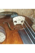 Tam Boy 4/4 Naturel Keman Köprüsü – Ayarlı Törpülü - Üstün Kalite Ve thumbnail 2